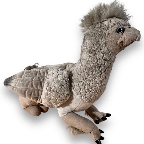 Noble Collection Buckbeak Plush Fantasy Gray Hippogriff 14" Harry Potter - Picture 1 of 9